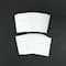 12 Packs: 75 ct. (900 total) White Paper Earring Cards by Bead Landing™